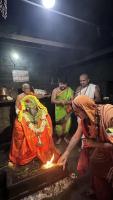 H.H. Shrimat Sadyojat Shankarashram  Swamiji's  visit to  Shri Mahabaleshwar Temple - Gokarna (21st June 2023)